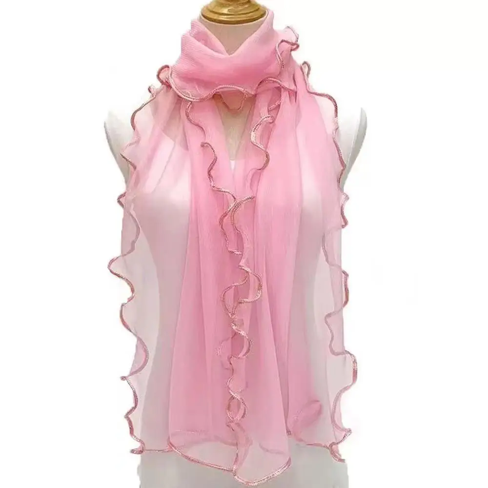 Vintage Fashion Hijab - Lightweight Hijab Silk Shawl Women Scarf