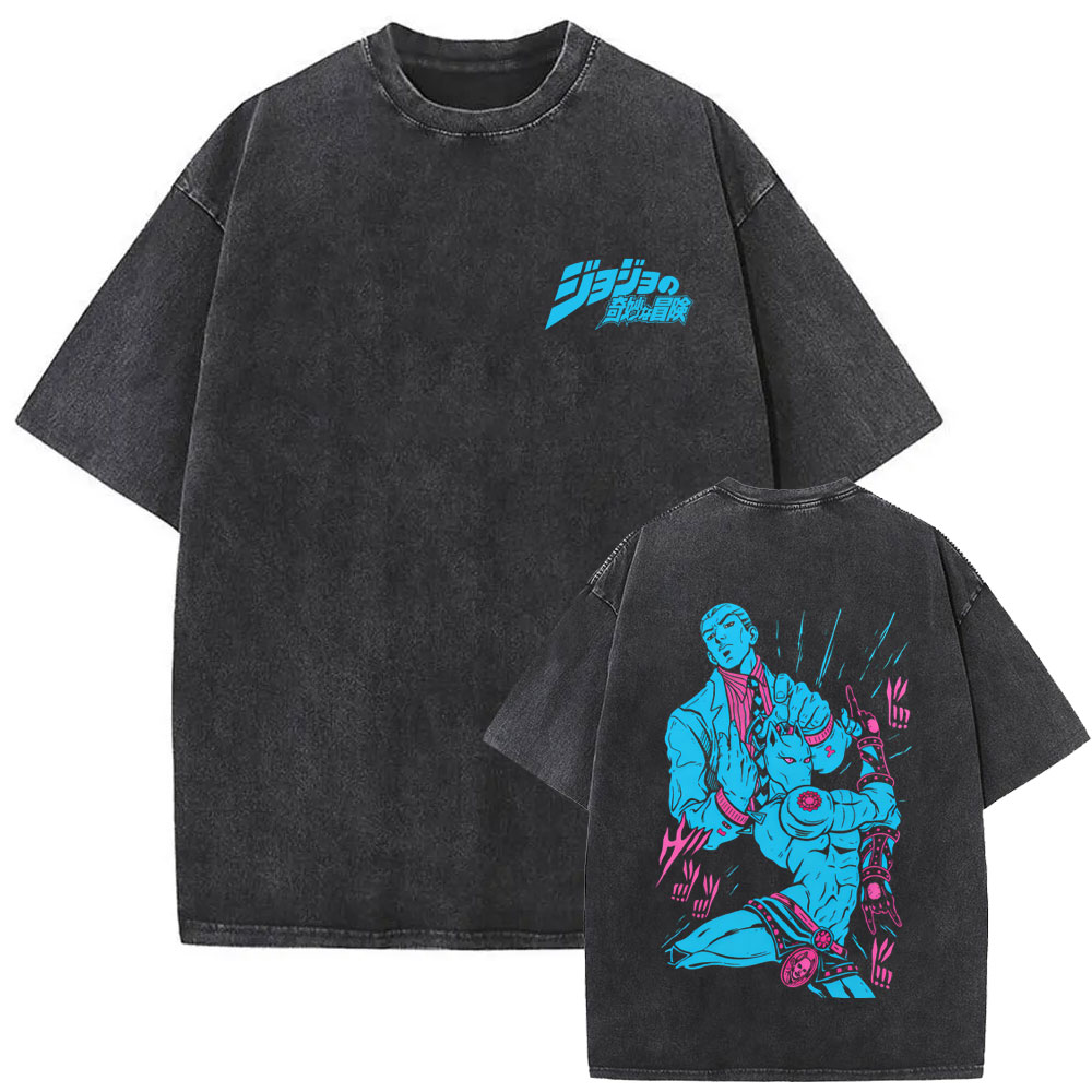 Vintage Fashion Queen - Washed Vintage Anime Jojo's Bizarre Adventure