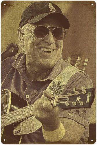 Vintage Fashion Posters - BIUUOP Jimmy Buffett Vintage 23 Metal