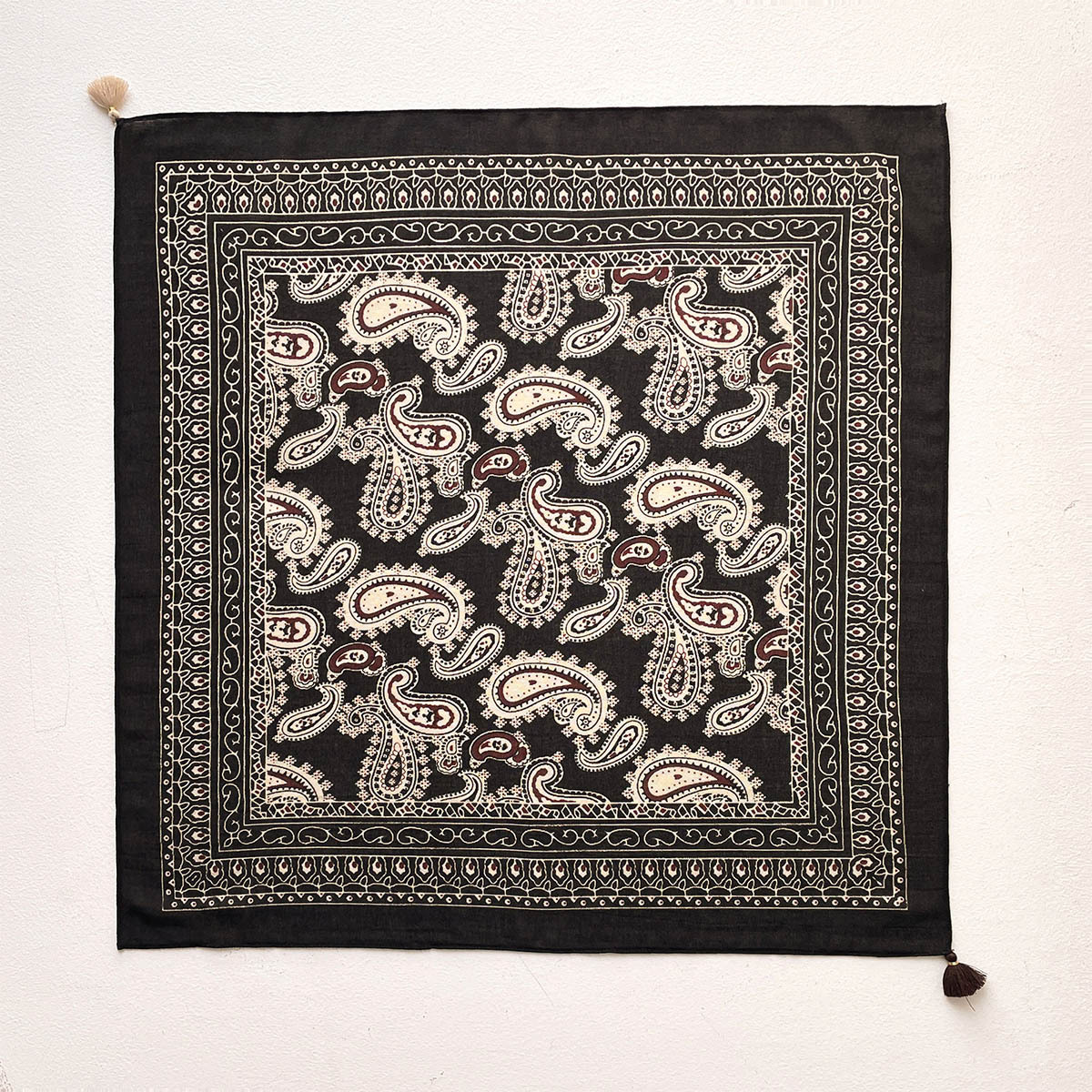 Vintage Fashion Hijab - Trendy Satin Silk Scarf Women 60cm
