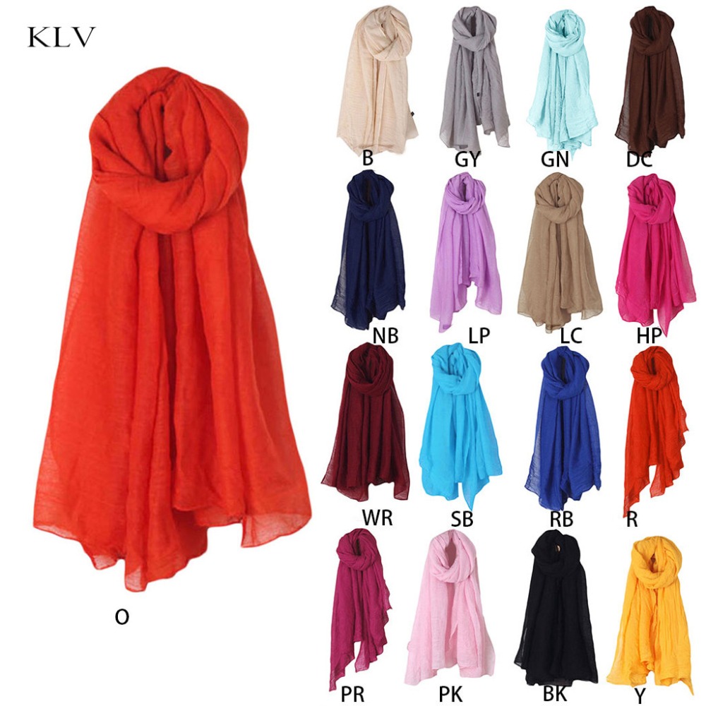 Vintage Fashion Hijab - 2020 Fashion New 16 Colors Women