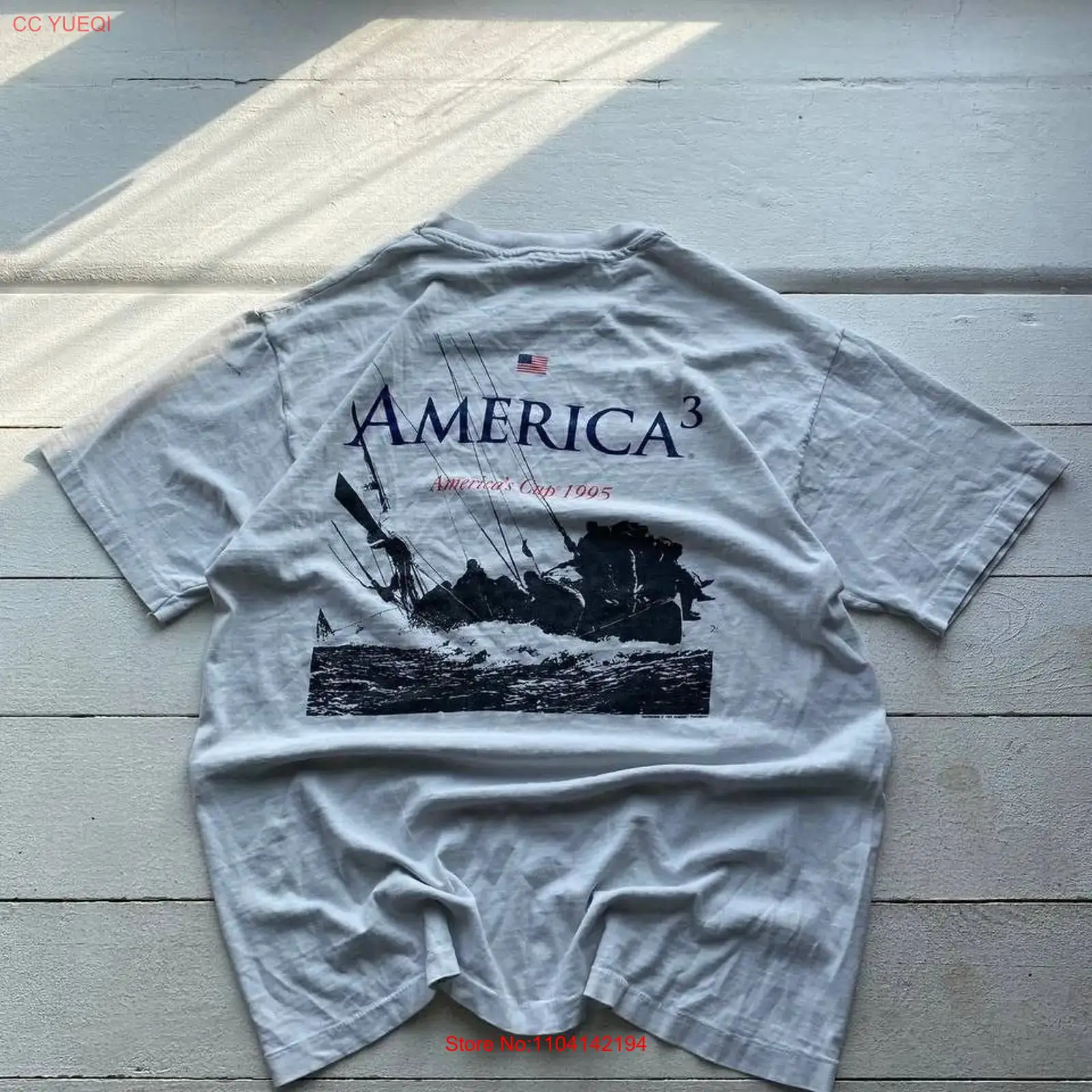1995 VTG America's Cup A3 T Sh - огляд і ціна Vintage Fashion Archive