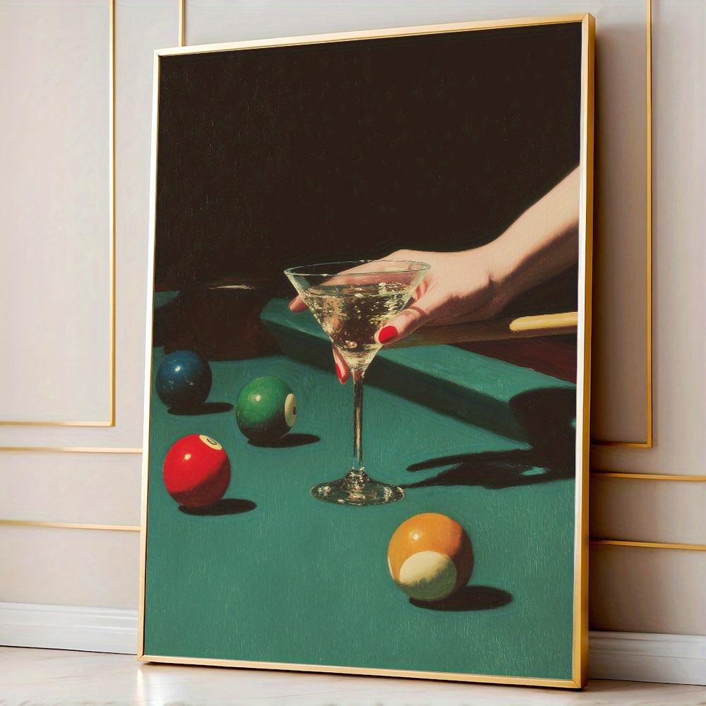 1pc Vintage Billiards Cocktail - огляд і ціна Vintage Fashion Posters
