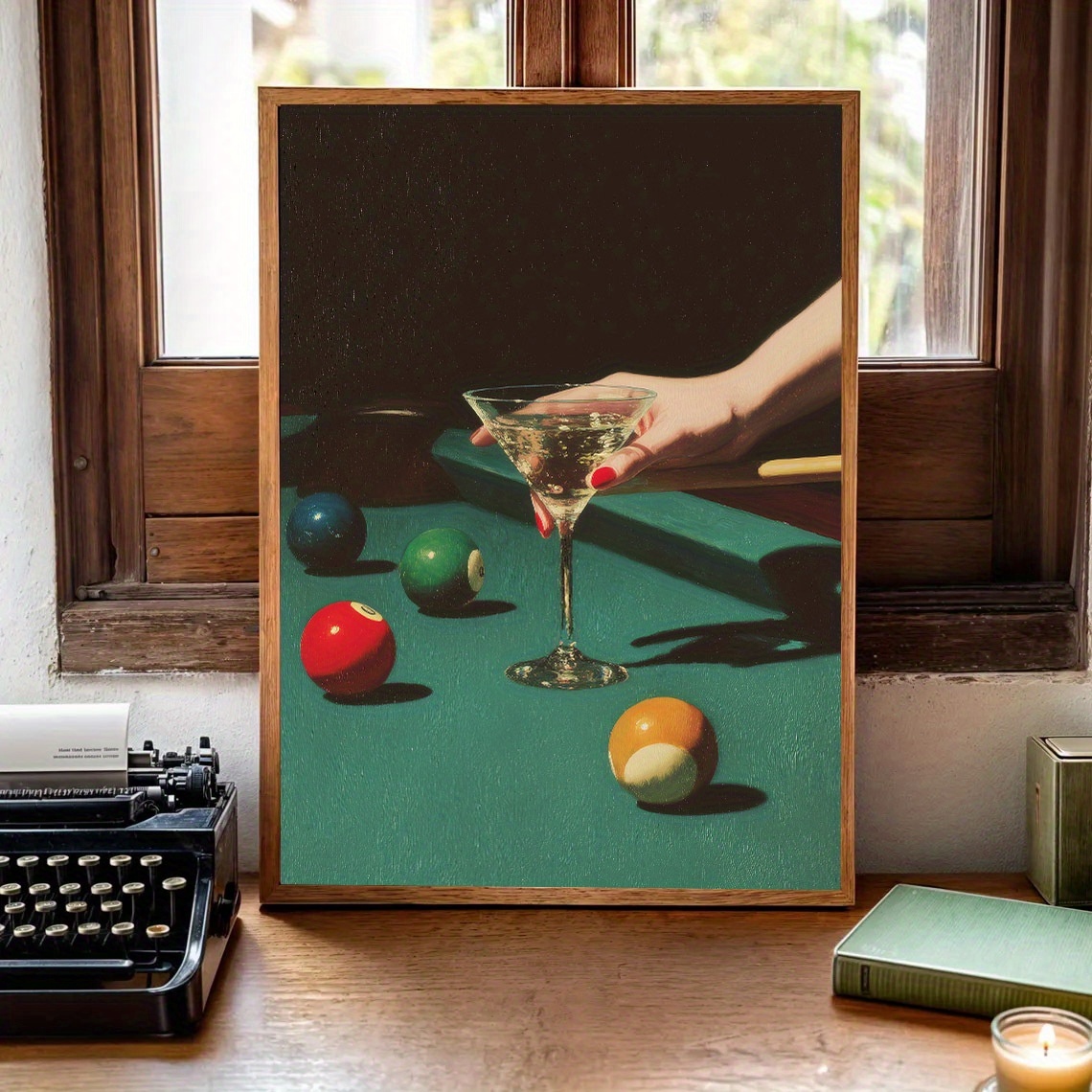 1pc Vintage Billiards Cocktail - огляд і ціна Vintage Fashion Posters