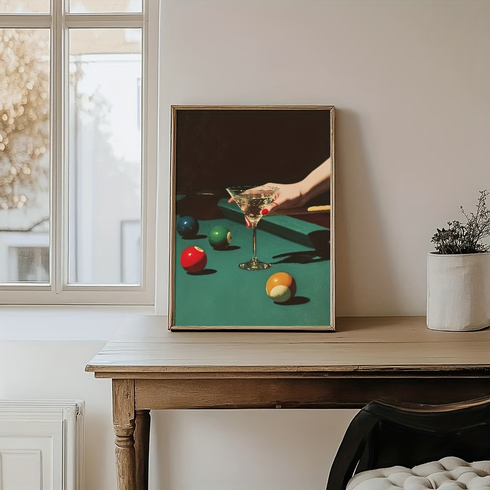 1pc Vintage Billiards Cocktail - огляд і ціна Vintage Fashion Posters