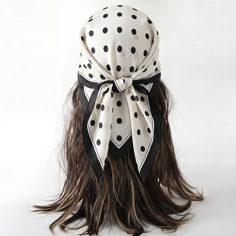 Vintage Polka Dot Print Square - огляд і ціна Vintage Fashion Hijab