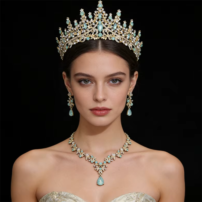 Royal Queen Opal tiara Bride J - огляд і ціна Vintage Fashion Queen