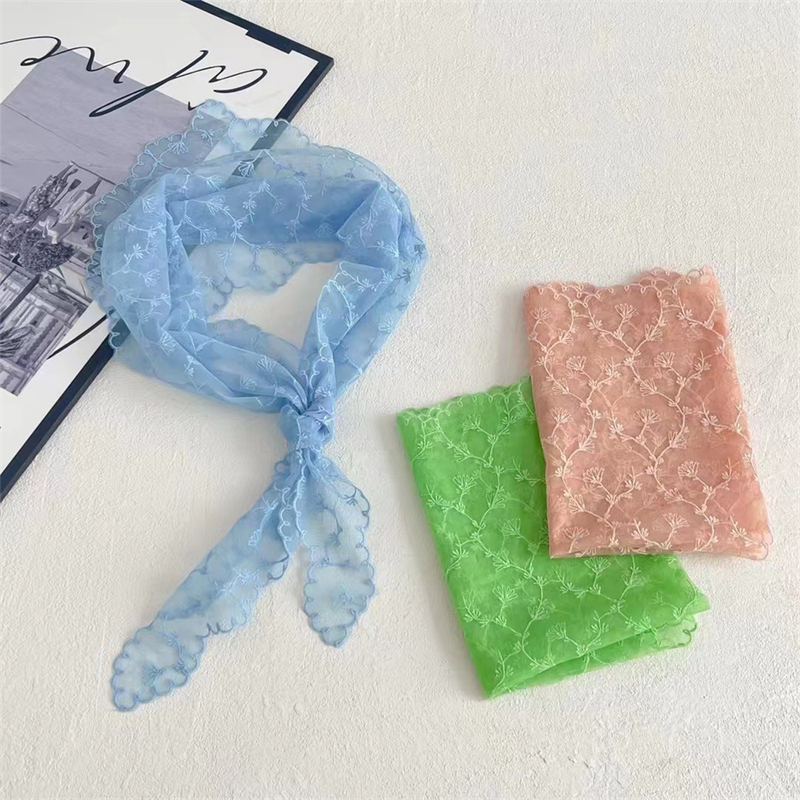 Women Lace Triangle Scarf Swee - огляд і ціна Vintage Fashion Hijab