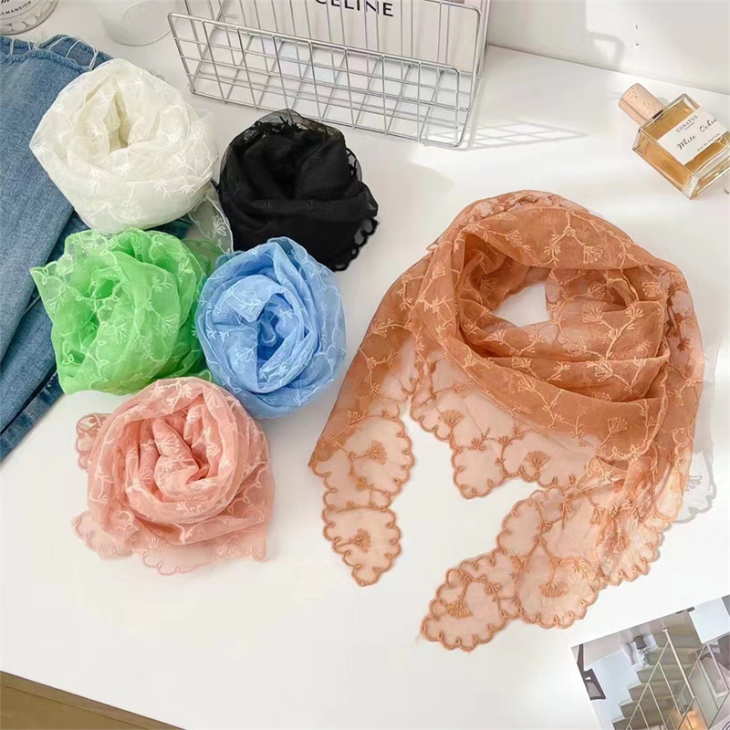 Women Lace Triangle Scarf Swee - огляд і ціна Vintage Fashion Hijab