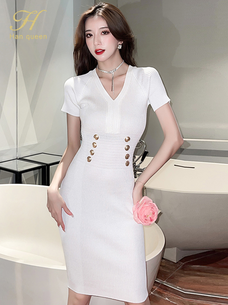 fashion buttons V-Neck Short S - огляд і ціна Vintage Fashion Queen