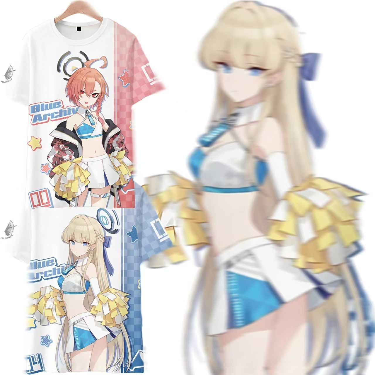 New Anime Blue Archive Asuma T - огляд і ціна Vintage Fashion Archive