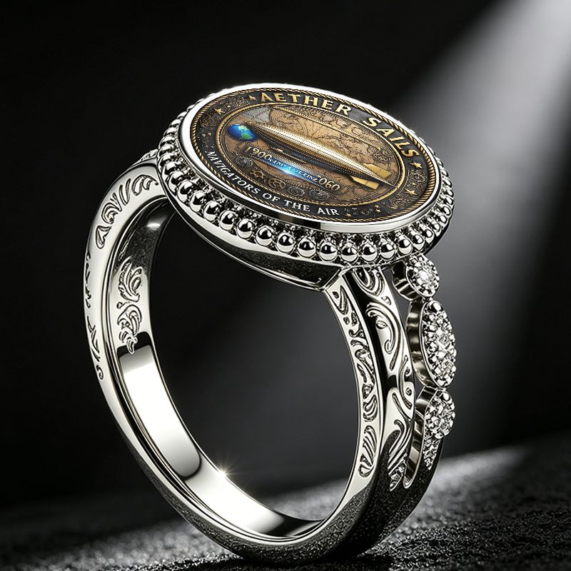 Vintage Silver Ring with Mysti - огляд і ціна Vintage Fashion Meaning