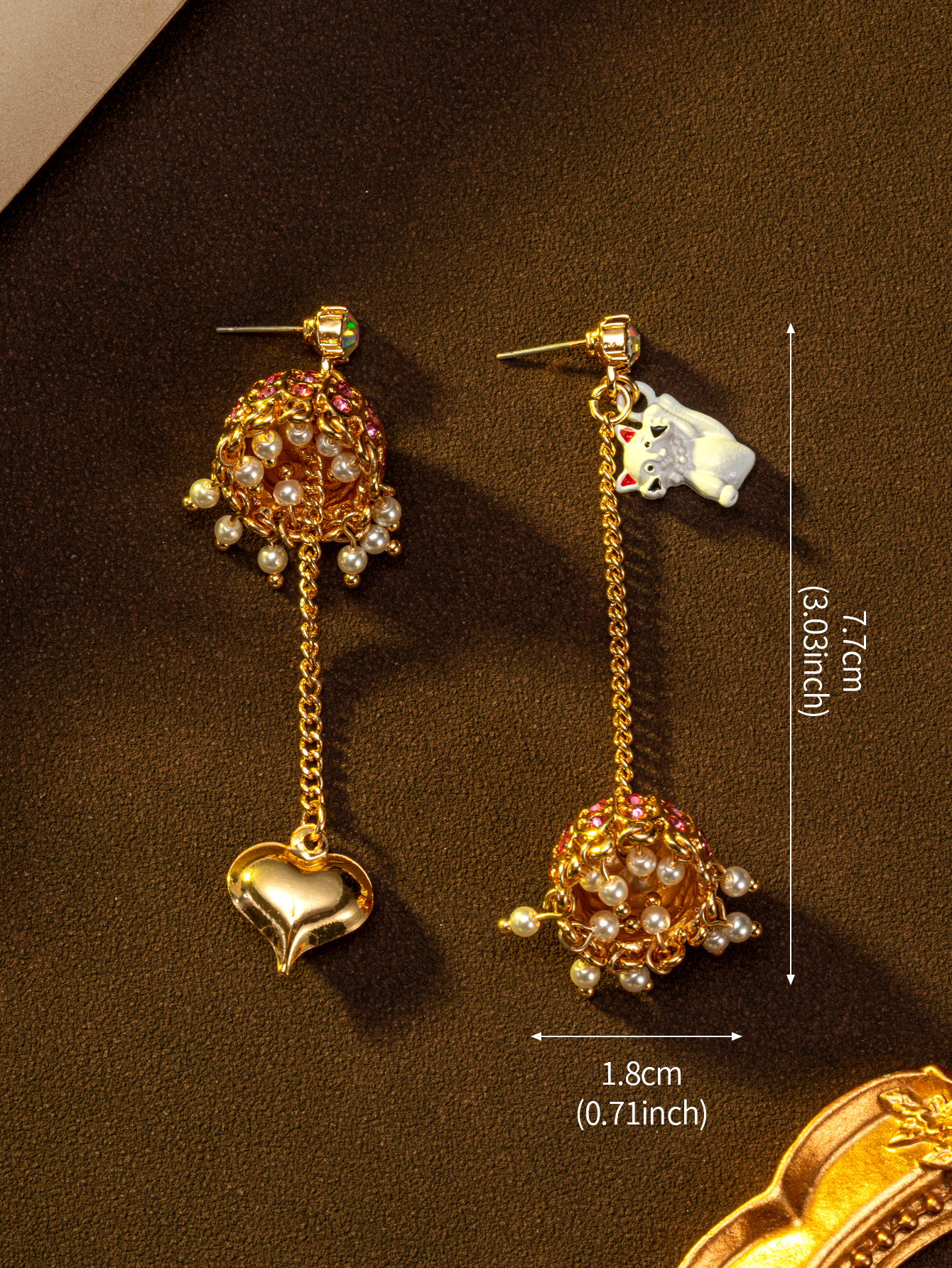 1 Pair of Vintage Rhinestone-E - огляд і ціна Quirky Vintage Fashion