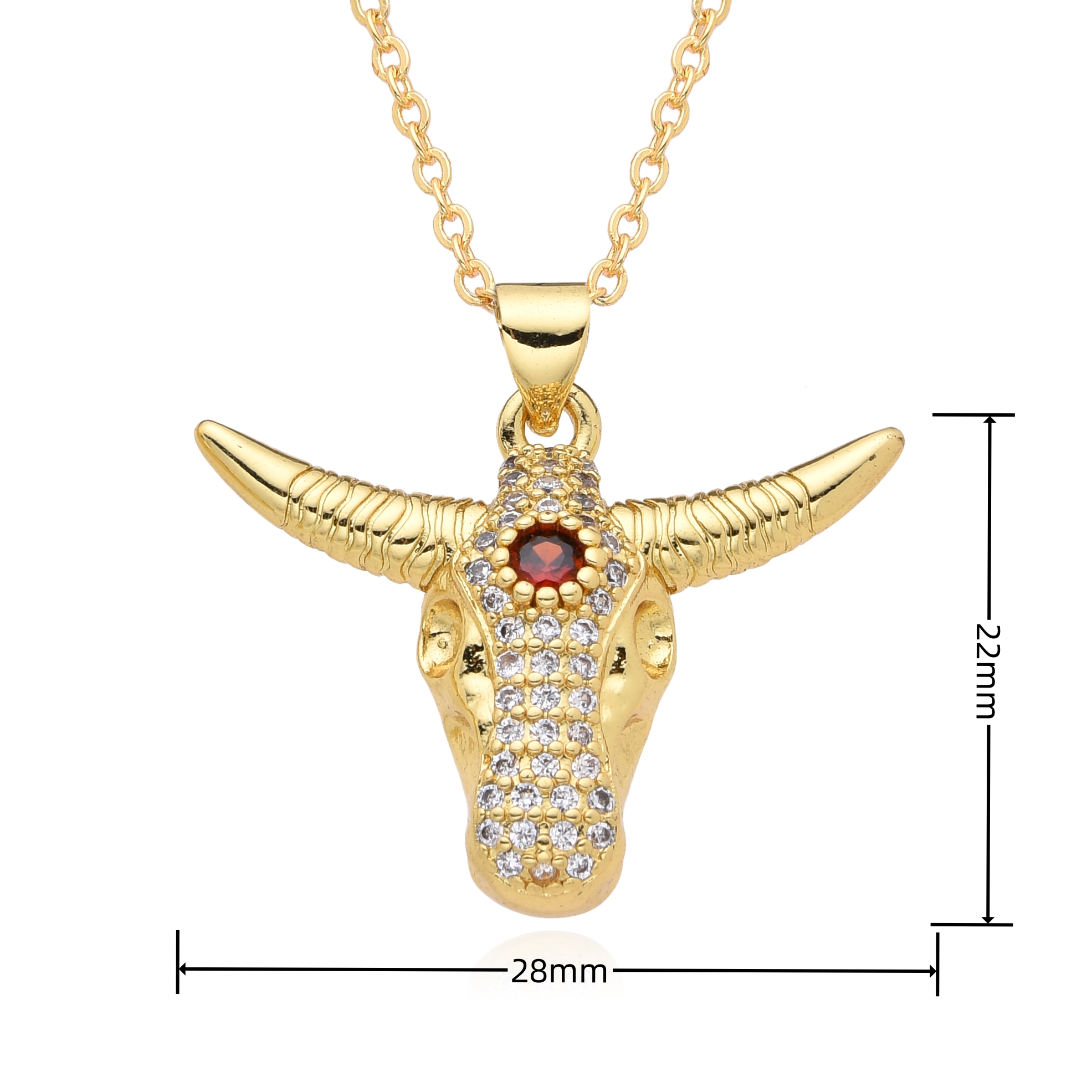 Y2k Vintage Gold Color Buffalo - огляд і ціна Vintage Fashion Jewelry Necklaces