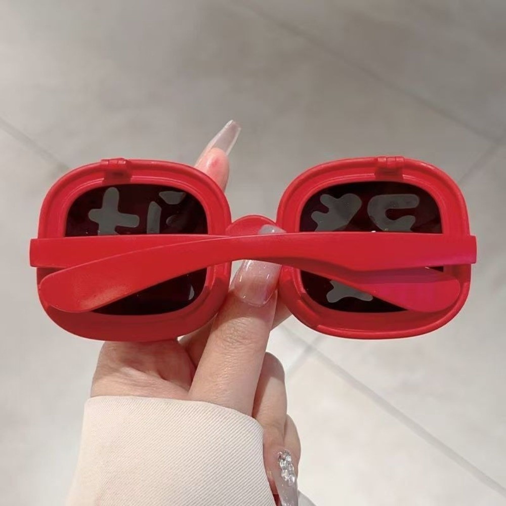 Funny Red Fortune Glasses Doub - огляд і ціна Quirky Vintage Fashion