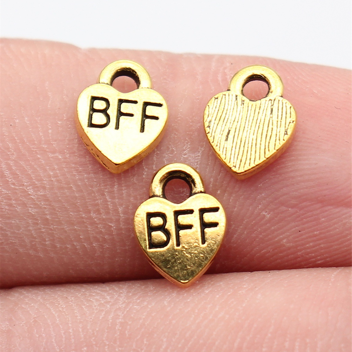 40pcs 9.3x7mm Antique Gold Col - огляд і ціна Vintage Fashion Tags