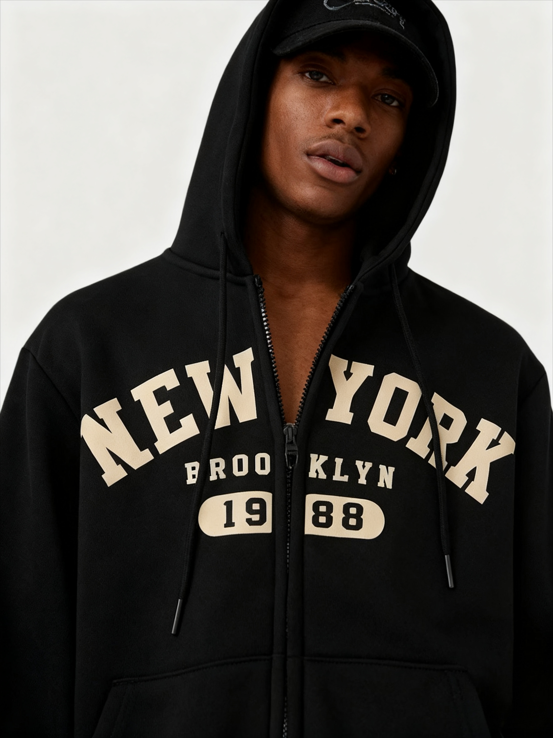 New York 1988 Men Winter zip h - огляд і ціна Vintage Fashion New York