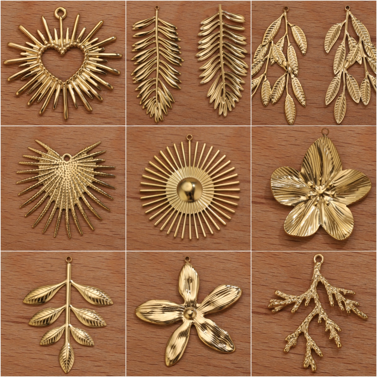 5pcs Stainless Steel Flower Ch - огляд і ціна Vintage Fashion Jewelry Necklaces