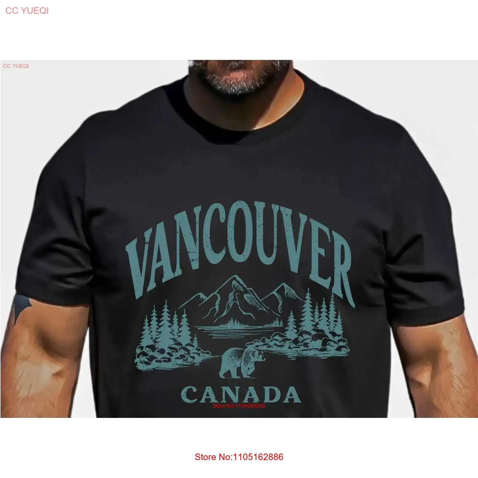 Vintage Vancouver T Shirt Teal - огляд і ціна Vintage Fashion Vancouver
