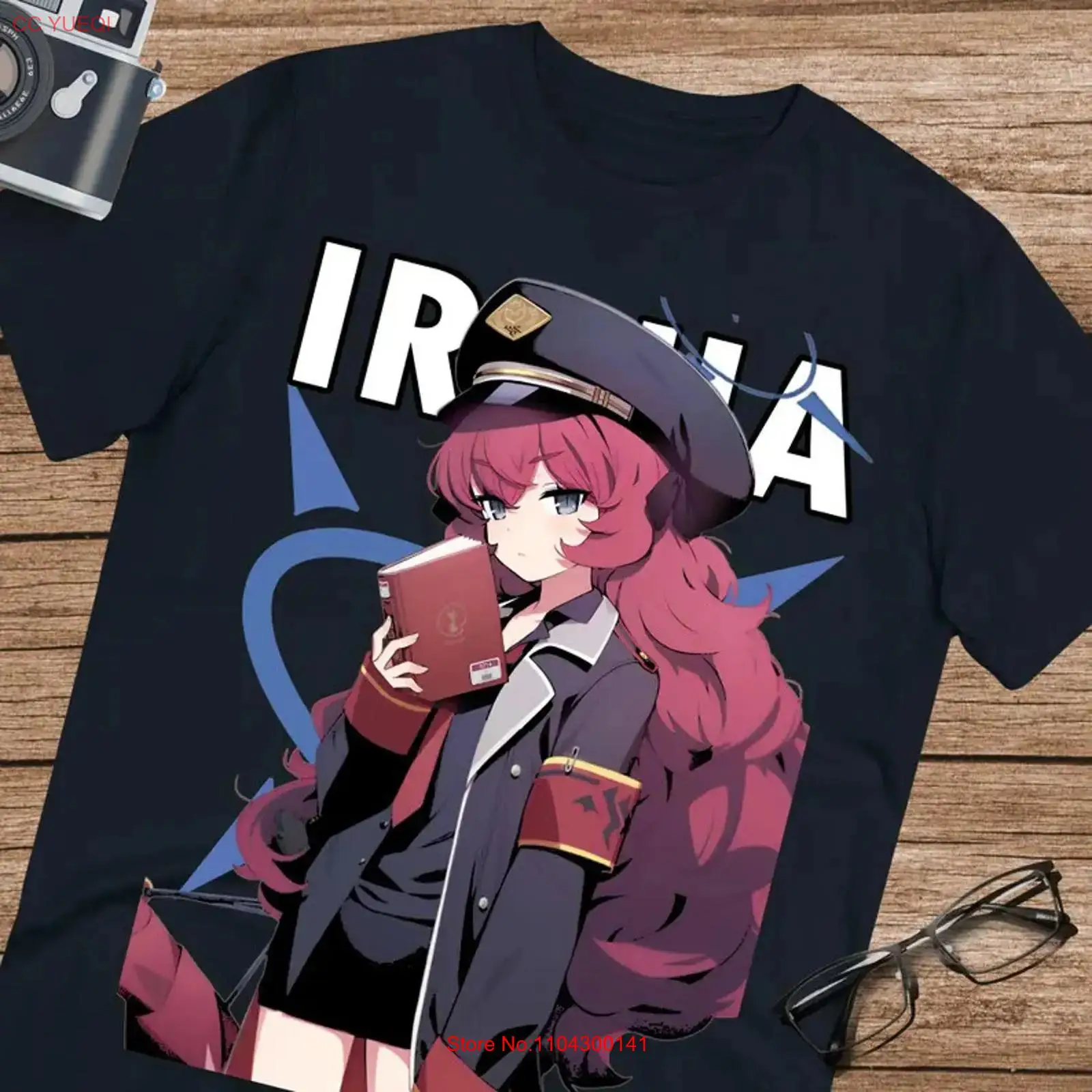 Anime Iroha Blue Archive T Shi - огляд і ціна Vintage Fashion Archive