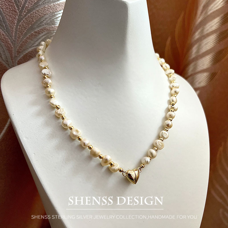 Natural Baroque 5-6mm Freshwat - огляд і ціна Vintage Fashion Jewelry Necklaces