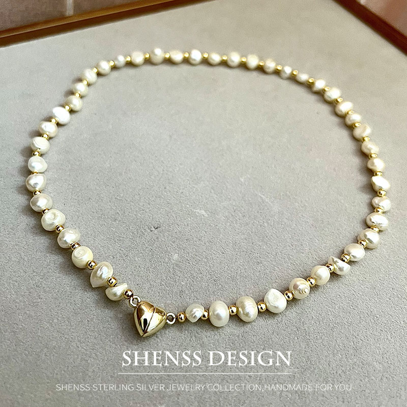 Natural Baroque 5-6mm Freshwat - огляд і ціна Vintage Fashion Jewelry Necklaces