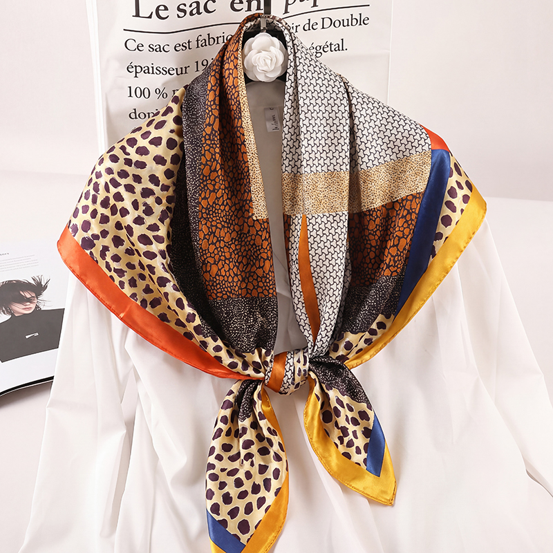 Vintage Satin Square Scarf Wom - огляд і ціна Vintage Fashion Hijab