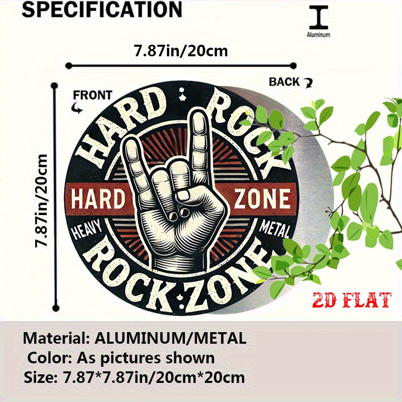 1pc Heavy Metal Rock Zone Wall - огляд і ціна Vintage Fashion Posters