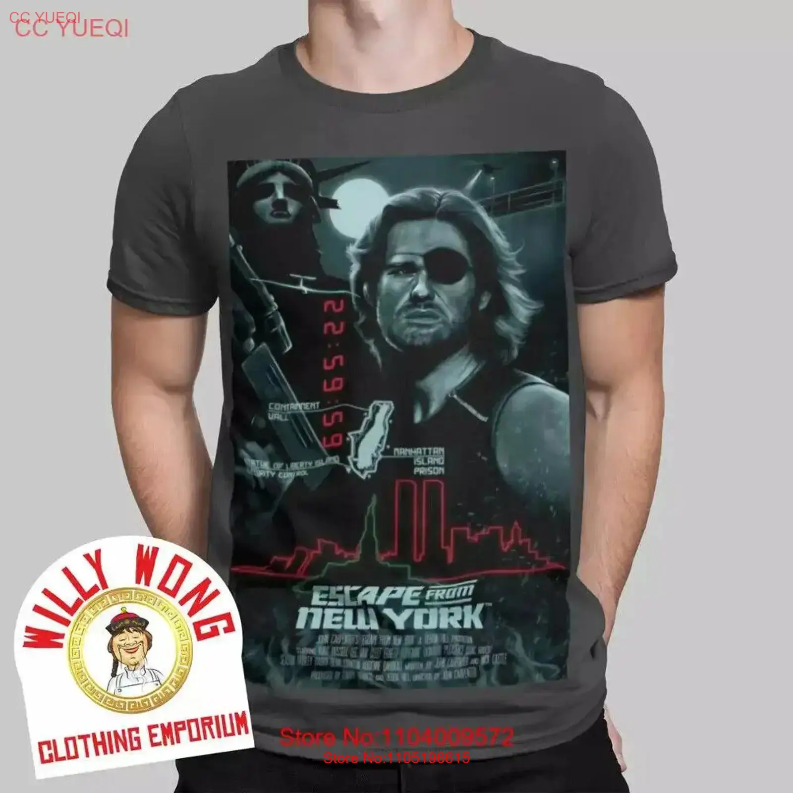 Escape From New York T Shirt R - огляд і ціна Vintage Fashion New York