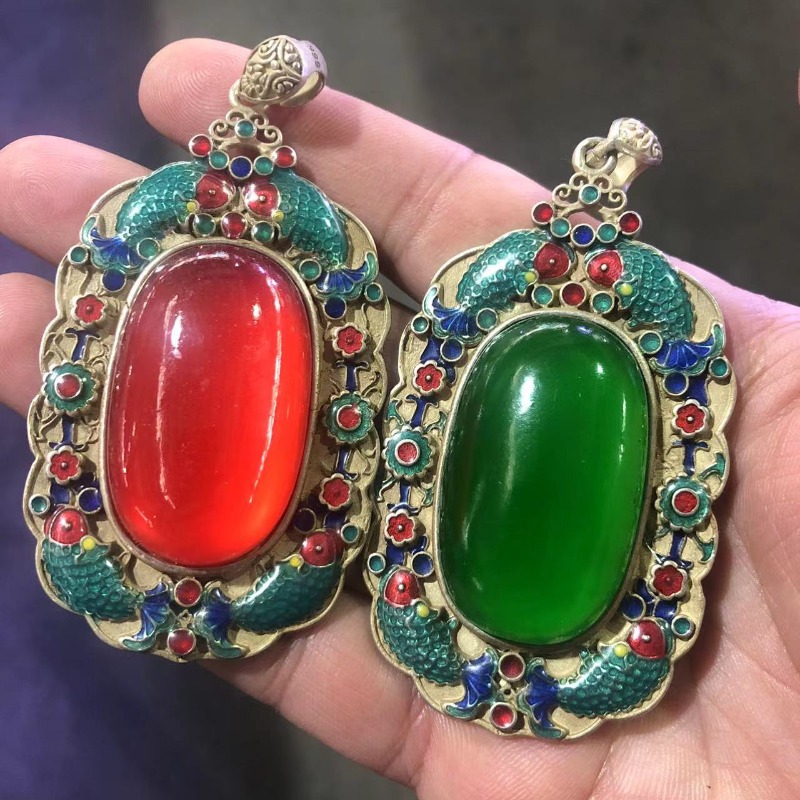Vintage Tibetan Silver Square  - огляд і ціна Vintage Fashion Tags