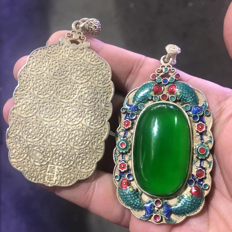 Vintage Tibetan Silver Square  - огляд і ціна Vintage Fashion Tags