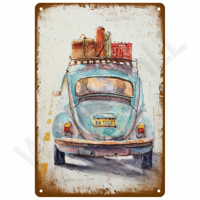 Vintage Metal Plate Tin Sign P - огляд і ціна Vintage Fashion Posters