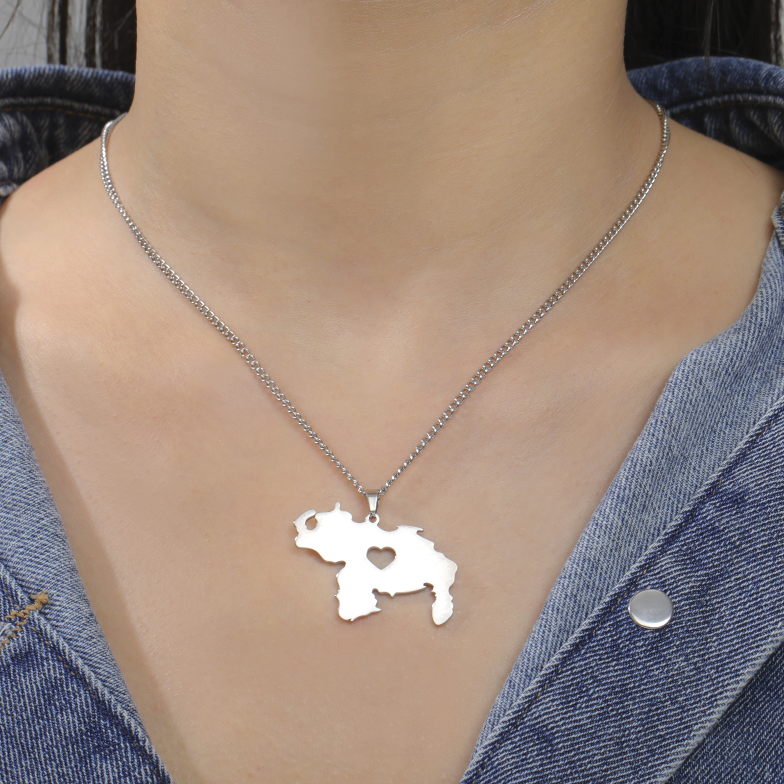 LIKGREAT Venezuela Map Necklac - огляд і ціна Vintage Fashion Meaning