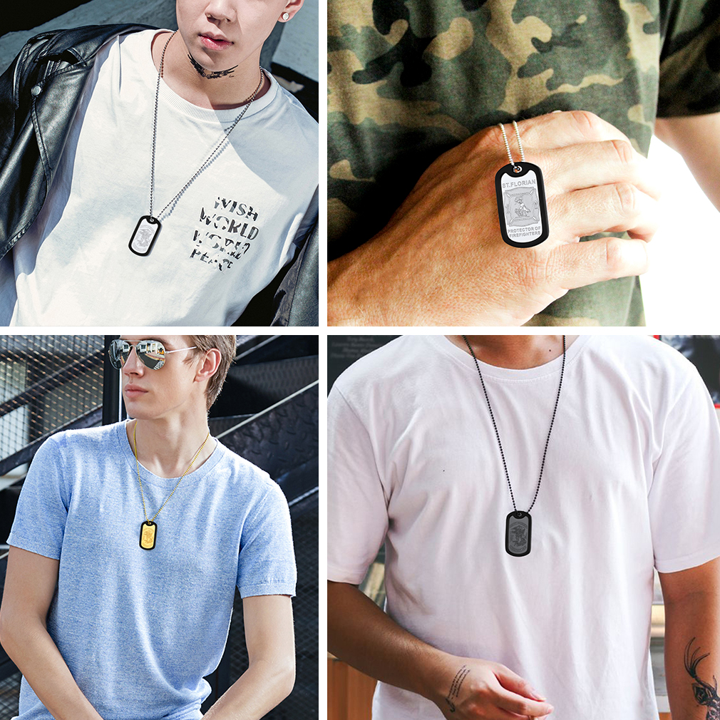 U7 Custom St. Michael Tag Neck - огляд і ціна Vintage Fashion Tags