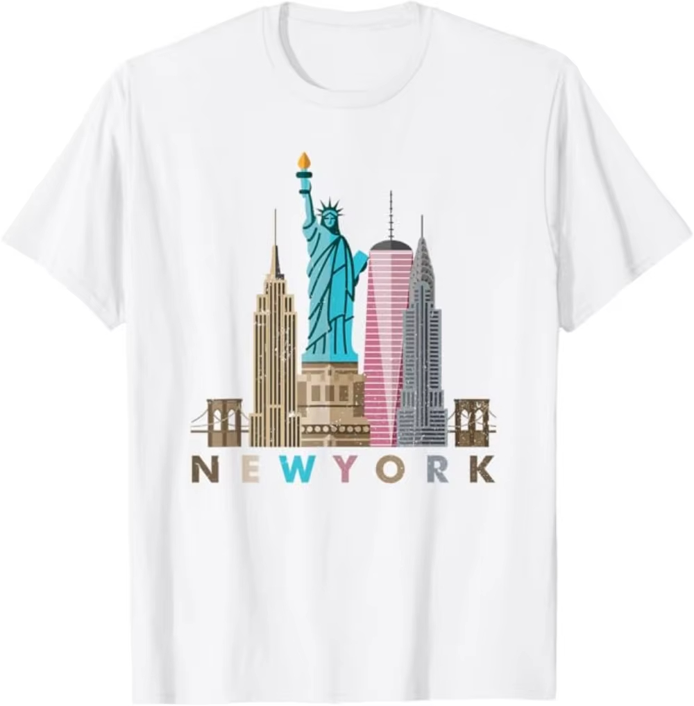 NYC New York City Skylines Sta - огляд і ціна Vintage Fashion New York